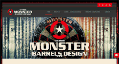 Desktop Screenshot of monster-darts.us